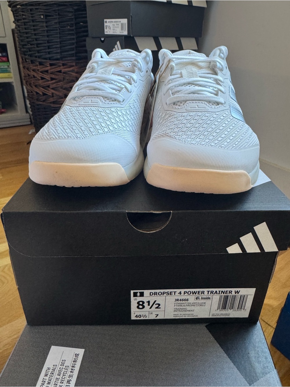 Adidas women’s dropset 4 power trainer 8.5